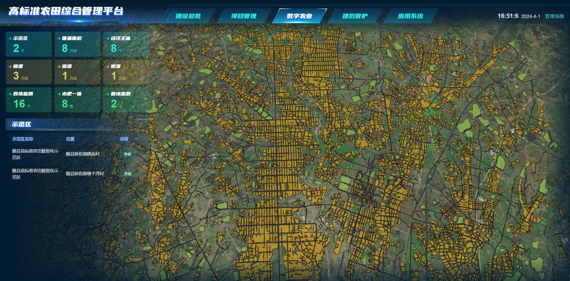 卫星遥感监测技术在大面积种植中的应用